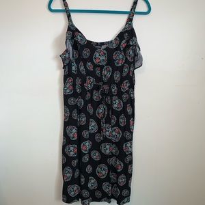 Torrid Sugar Skull Spaghetti Strap Sundress